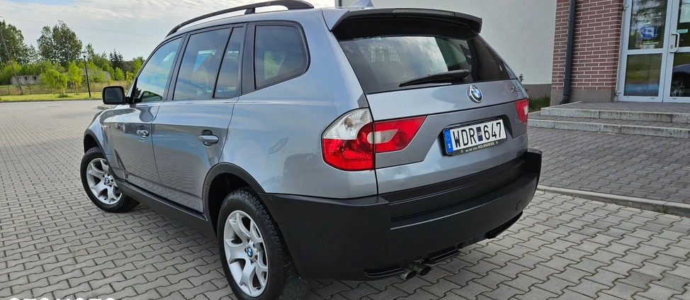 BMW X3 cena 21900 przebieg: 295800, rok produkcji 2004 z Wyrzysk małe 154